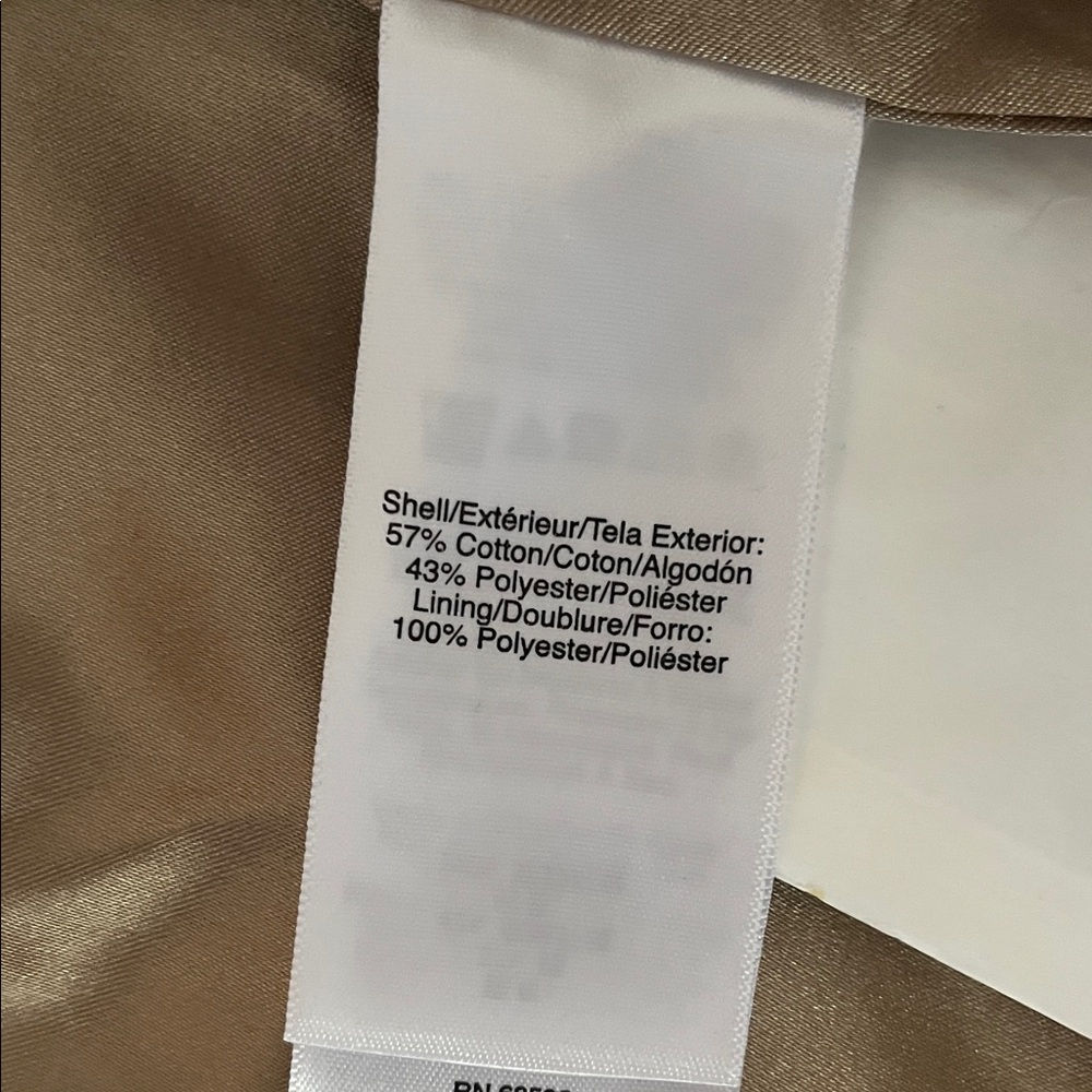 DKNY Classic Beige Trench Coat - Picture 6 of 6